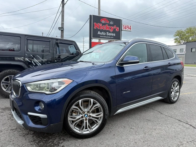 BMW X1 * xDrive28i AWD SPORT R.CAM PANO ROOF * CARFAX * 
