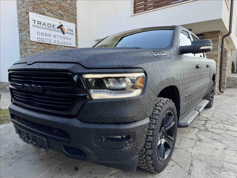 Dodge RAM 1500 5.7 Sport Crew Cab Night Edition - 125000 лв. - 49598504 | Car24.bg