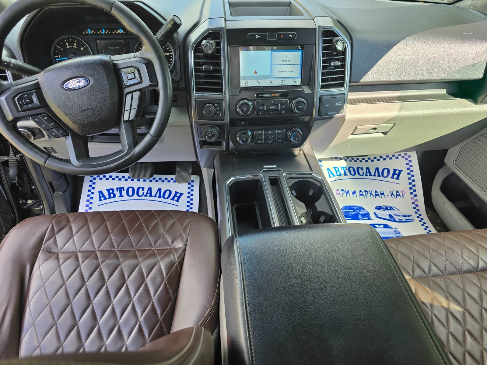 Ford F150 XLT-2.7ECOBOOST V6-10 СКОРОСТИ, снимка 11 - Автомобили и джипове - 56074658