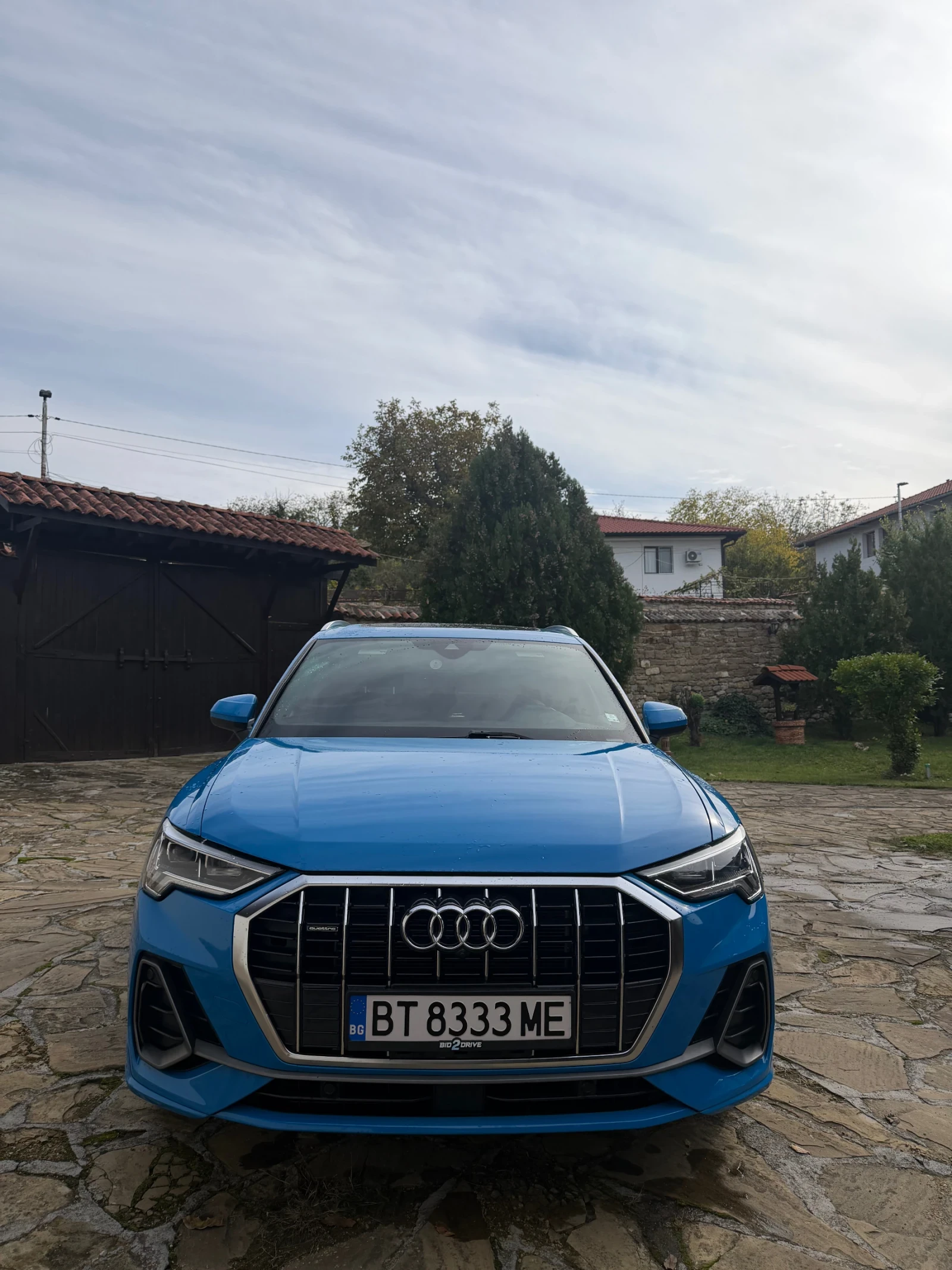 Audi Q3 2022 г./231 к.с/2000 куб/цвят:син