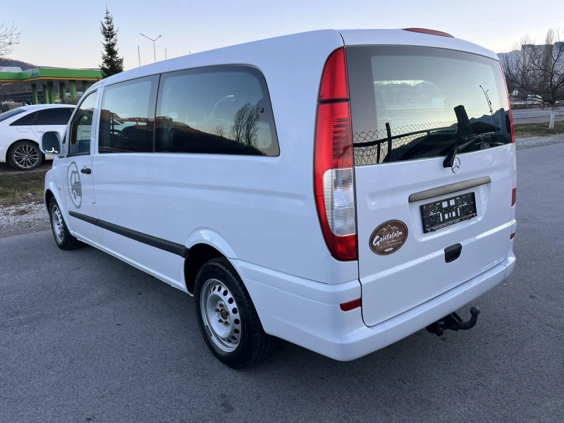 Mercedes-Benz Vito 2.2CDI 116кс 6 СКОРОСТИ LONG 9 МЕСТА КЛИМАТИК , снимка 5 - Бусове и автобуси - 48437593