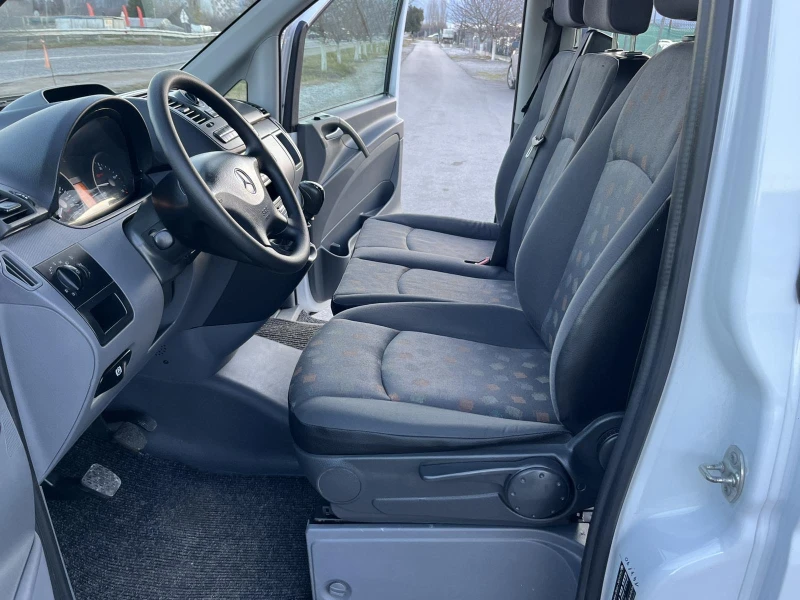 Mercedes-Benz Vito 2.2CDI 116кс 6 СКОРОСТИ LONG 9 МЕСТА КЛИМАТИК , снимка 8 - Бусове и автобуси - 48437593