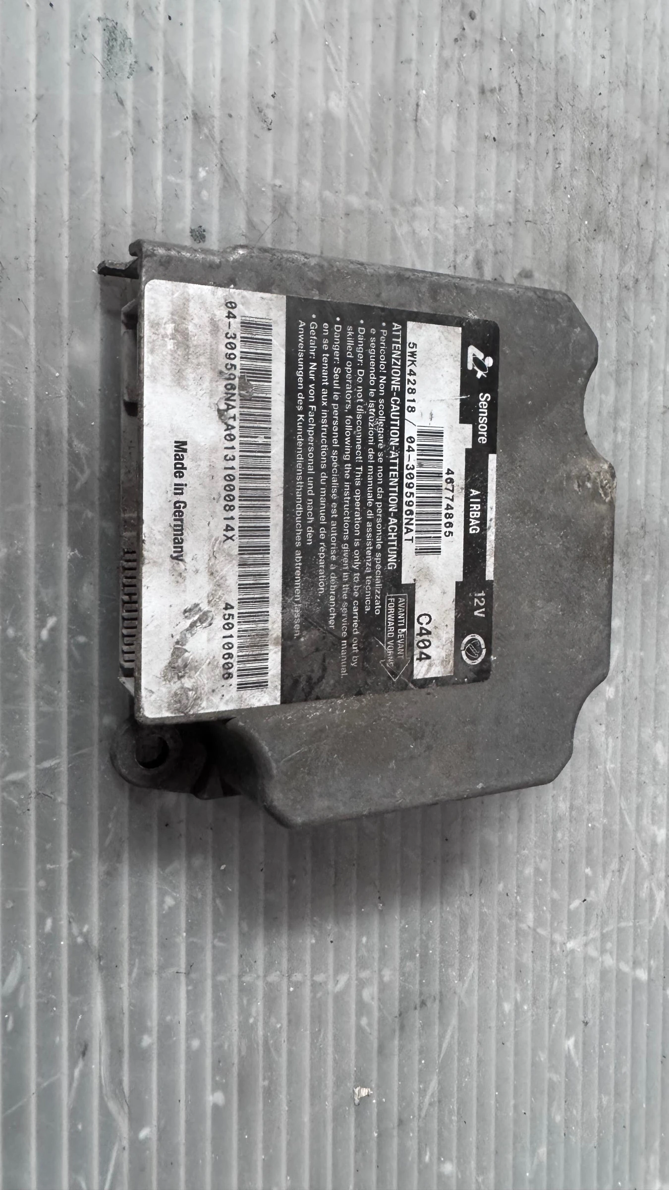 Airbag  /  /  a Fiat Multipla -  46774865 / 5WK42818 | Mobile.bg   1