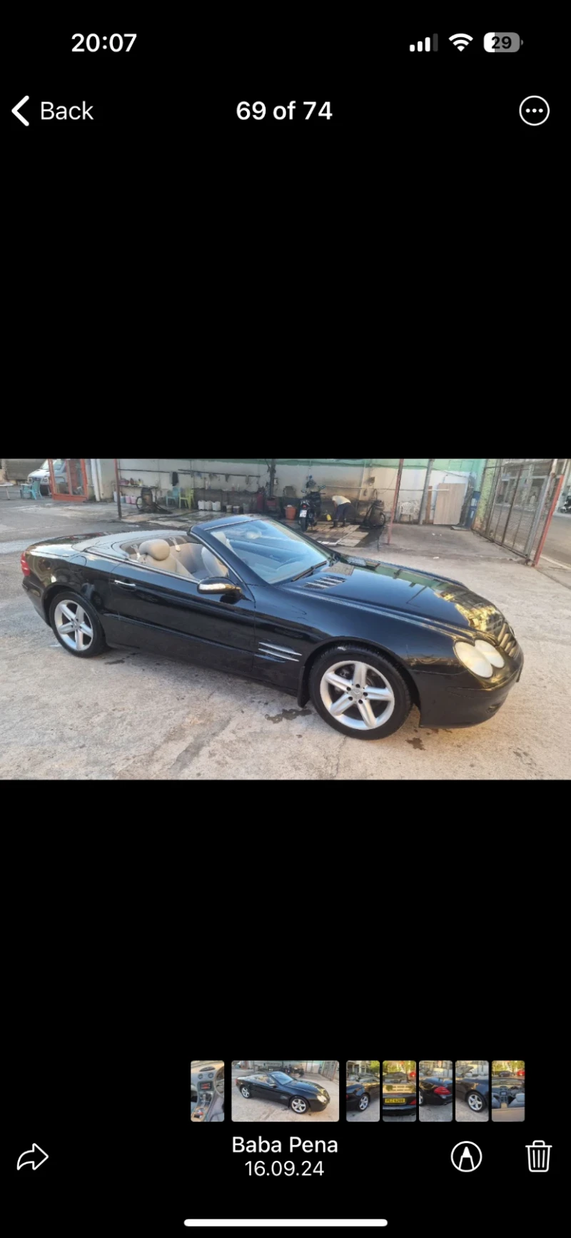 Mercedes-Benz SL 350, снимка 7 - Автомобили и джипове - 47397784