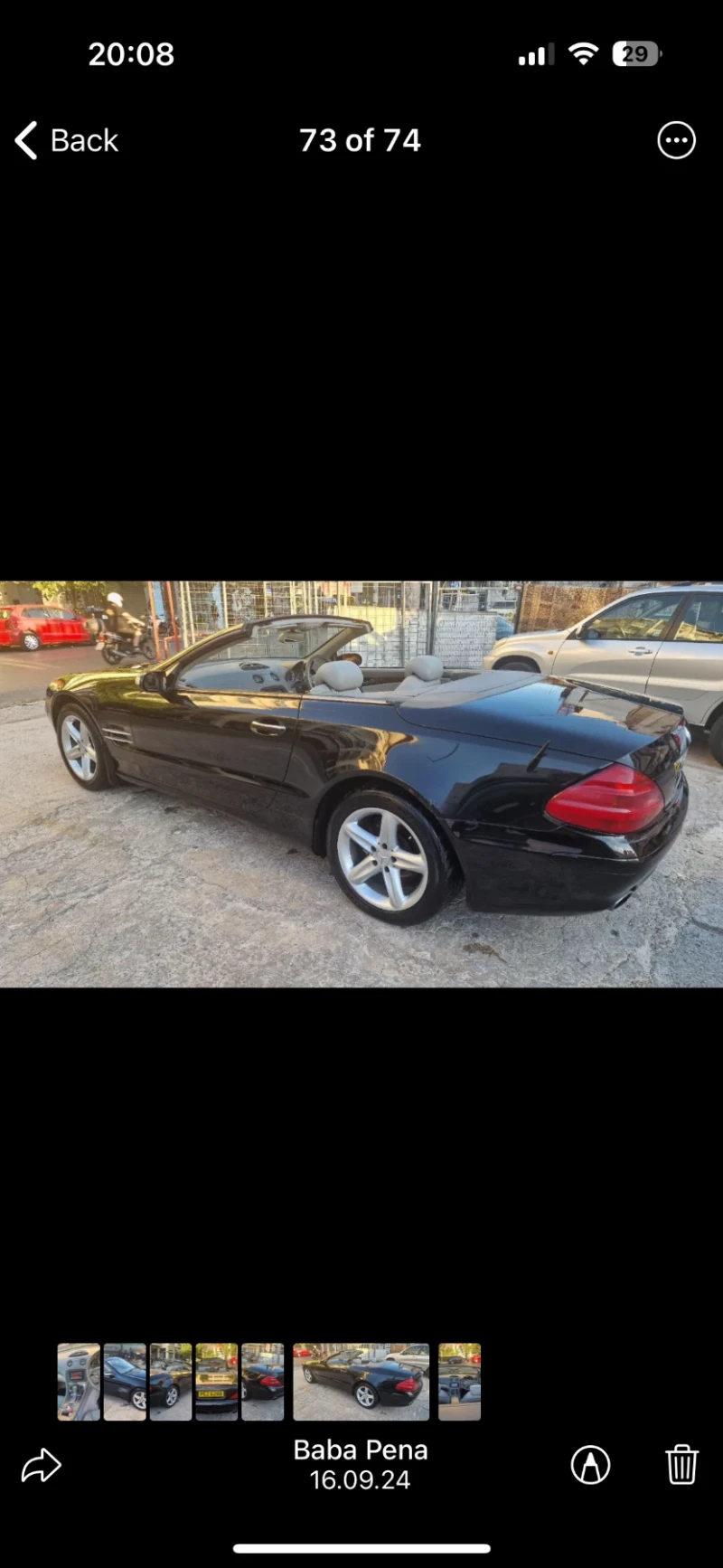 Mercedes-Benz SL 350, снимка 8 - Автомобили и джипове - 47397784