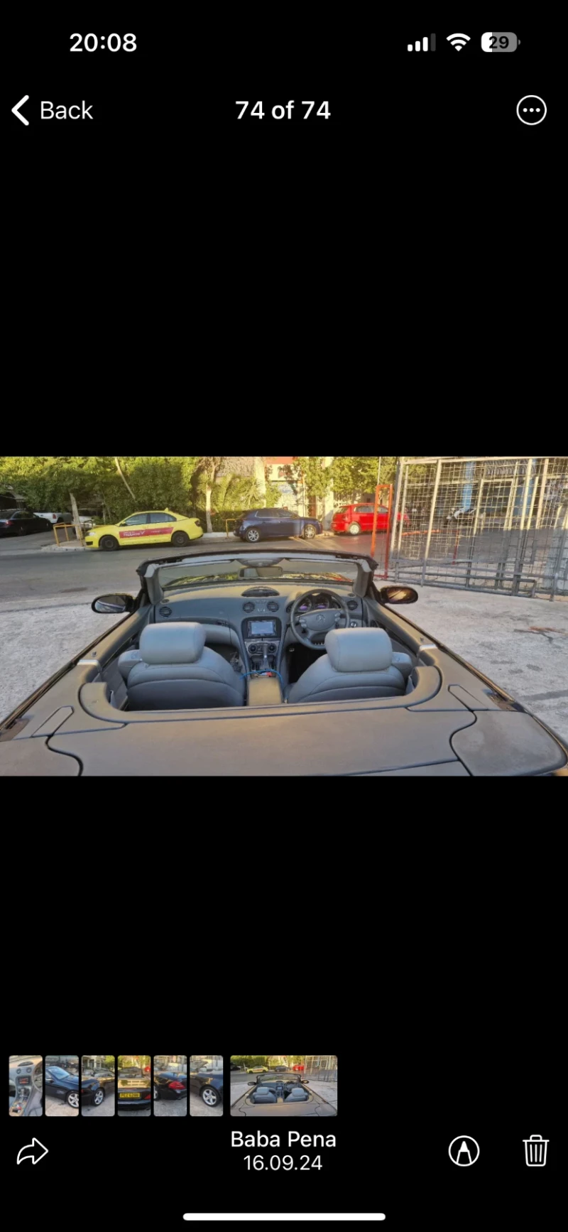 Mercedes-Benz SL 350, снимка 9 - Автомобили и джипове - 47397784