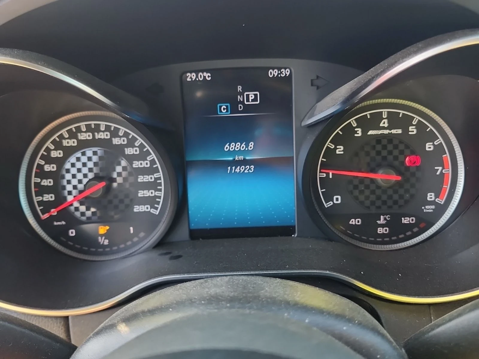 Mercedes-Benz C 43 AMG 360* Burmester* Pano* AMG Drive Unit* 2ключа* Подг, снимка 8 - Автомобили и джипове - 55418601