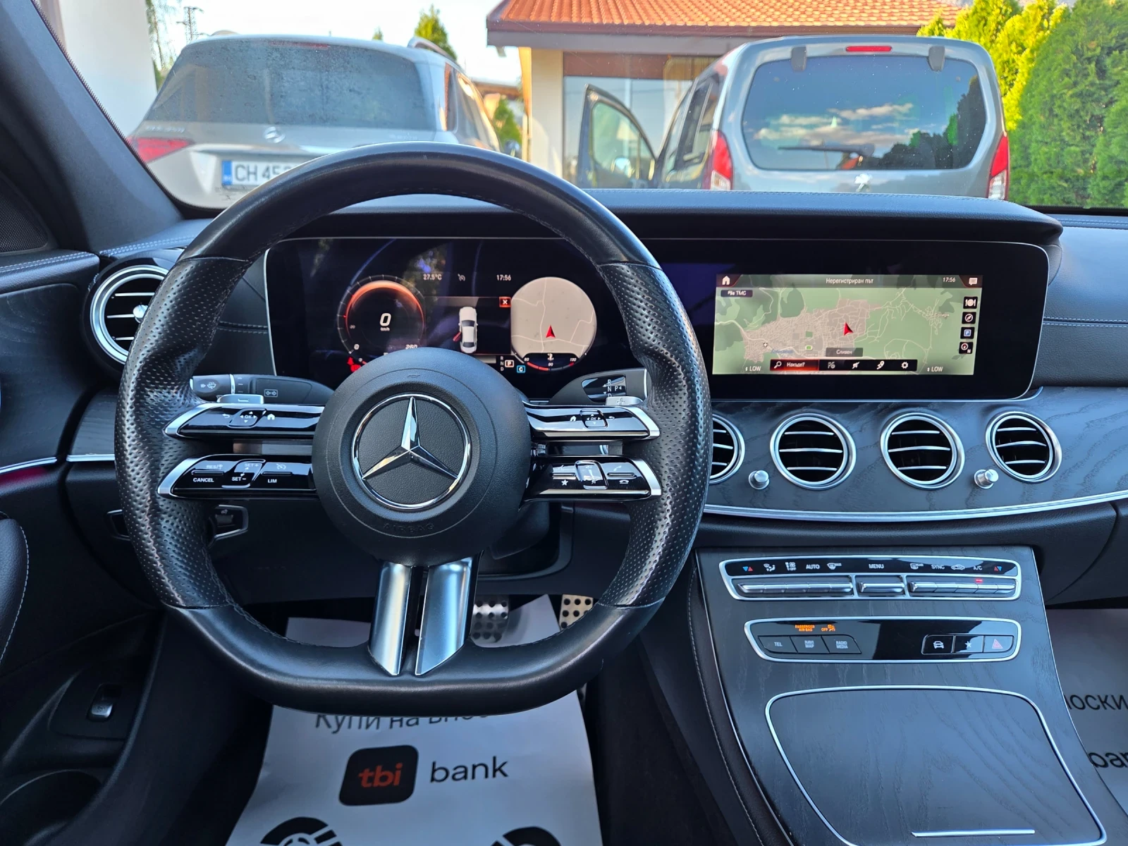 Mercedes-Benz E 220 2.2 CDI AMG, снимка 10 - Автомобили и джипове - 56107831