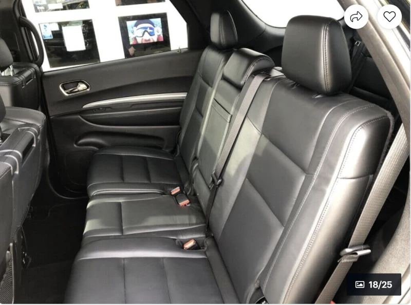 Dodge Durango GT* 3.6* V6* 8ZF* ПОДГРЕВ* КАМЕРА* КЕЙЛЕС* LANE* A, снимка 12 - Автомобили и джипове - 52975625