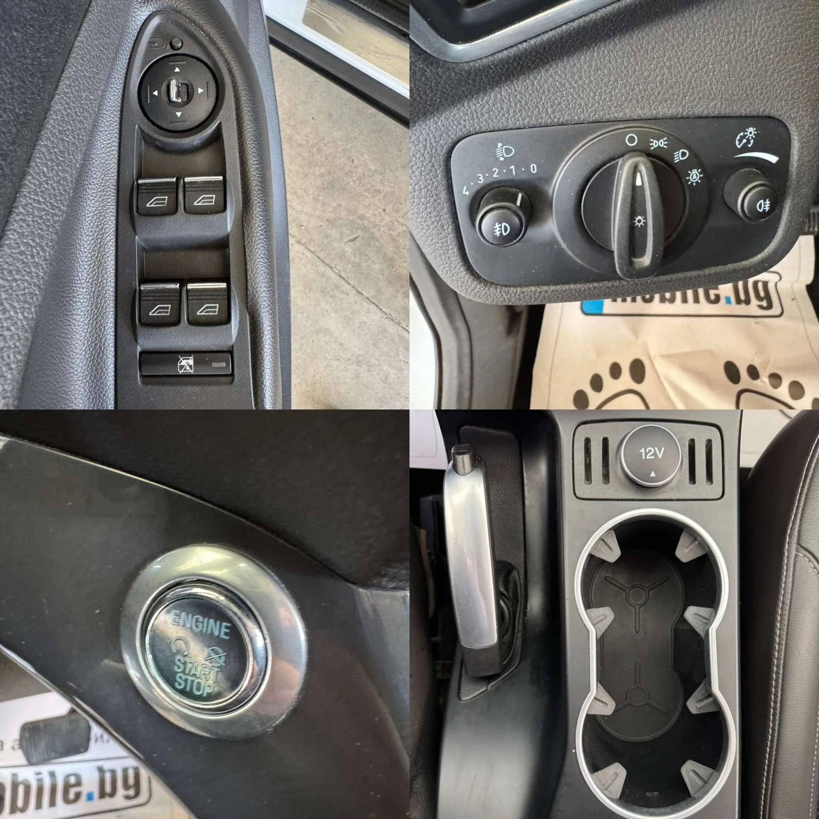 Ford Kuga 2.0D* 163ps* 4x4* 82хл.км* НАВИ* КОЖА* Keyless, снимка 14 - Автомобили и джипове - 53812975