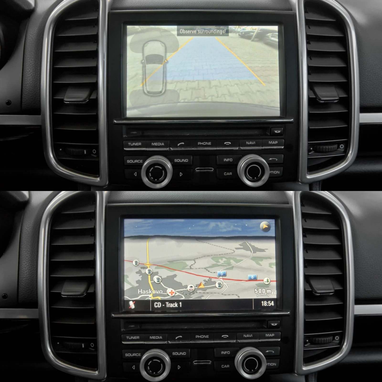 Porsche Cayenne 3.0TDI/SPORT-DESIGN/CAMERA/SHADOW, снимка 13 - Автомобили и джипове - 56039863