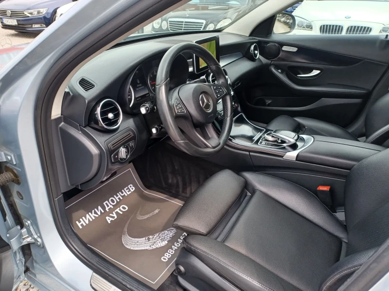 Mercedes-Benz C 220 2.2-170к.с НАВИГАЦИЯ!КОЖА!АВТОМАТ!ПОДГРЕВ!ТОП!, снимка 10 - Автомобили и джипове - 49848355