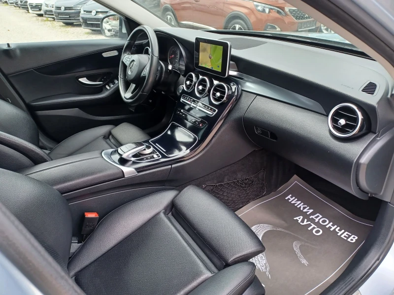 Mercedes-Benz C 220 2.2-170к.с НАВИГАЦИЯ!КОЖА!АВТОМАТ!ПОДГРЕВ!ТОП!, снимка 8 - Автомобили и джипове - 49848355