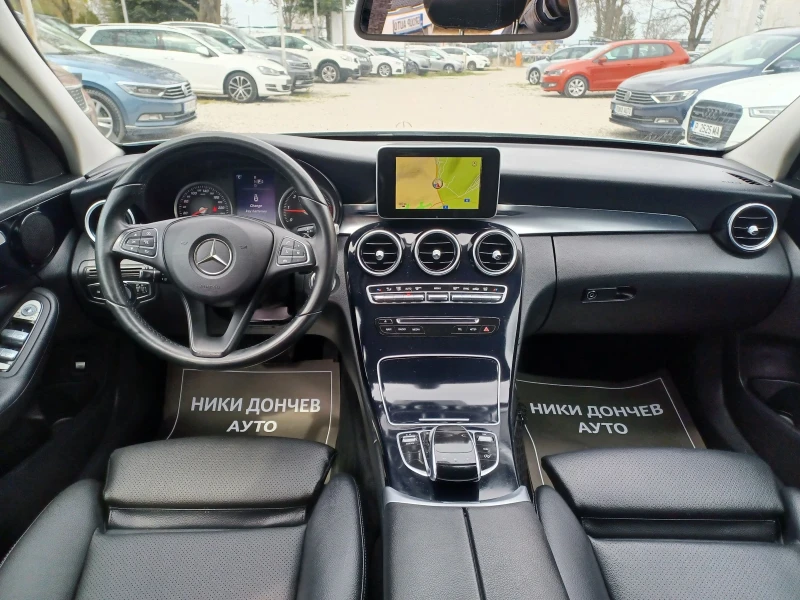 Mercedes-Benz C 220 2.2-170к.с НАВИГАЦИЯ!КОЖА!АВТОМАТ!ПОДГРЕВ!ТОП!, снимка 9 - Автомобили и джипове - 49848355