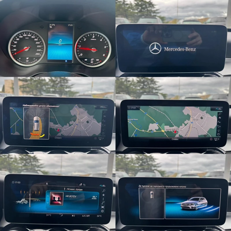 Mercedes-Benz C 220 d* 160ps* 6ск* Facelift* LED* НАВИ* Теглич* , снимка 13 - Автомобили и джипове - 51922961