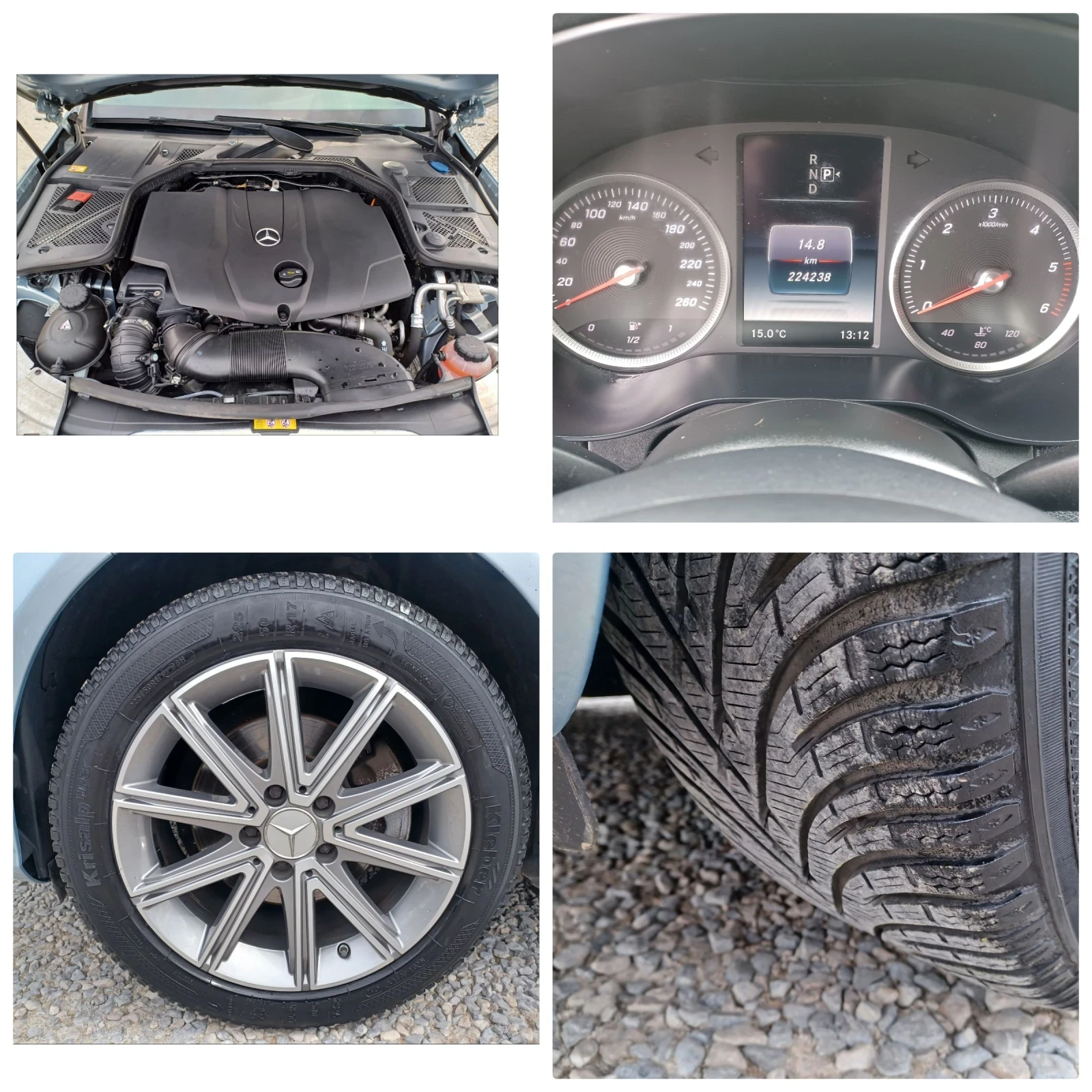Mercedes-Benz C 220 2.2-170к.с НАВИГАЦИЯ!КОЖА!АВТОМАТ!ПОДГРЕВ!ТОП! | Mobile.bg — изображение 16