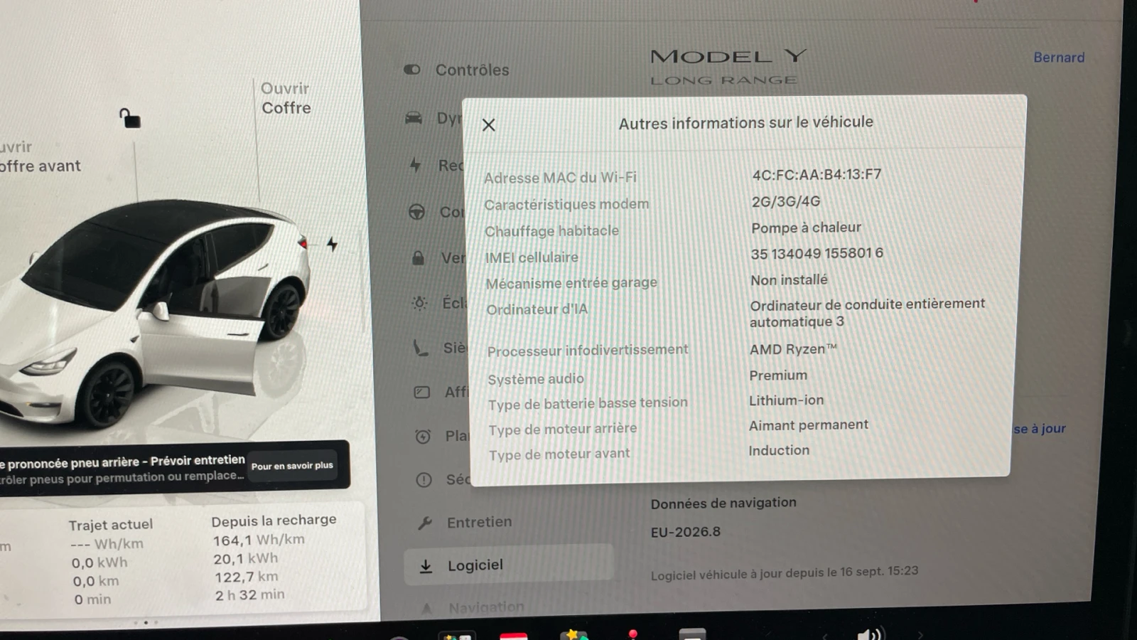 Tesla Model Y Long Range AWD , снимка 12 - Автомобили и джипове - 56228265