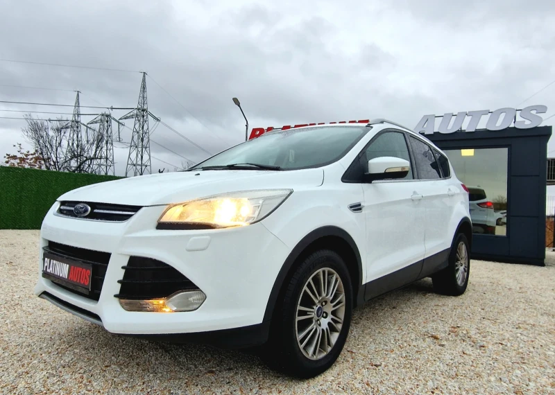 Ford Kuga 2.0D/4Х4/PANORAMA/PODGREV/6 CK/КОЖА, снимка 4 - Автомобили и джипове - 48434213