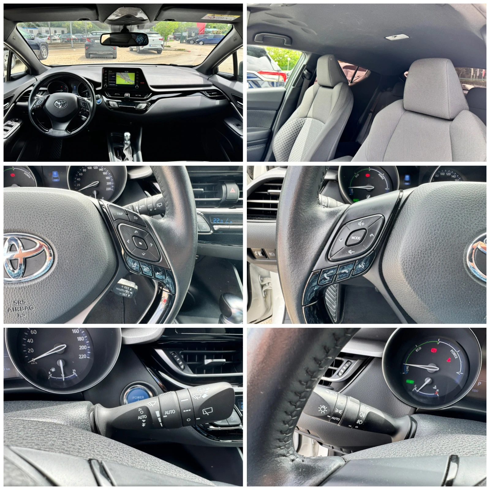 Toyota C-HR 1.8h 122к.с 81000км. FACE Гаранция  - изображение 10