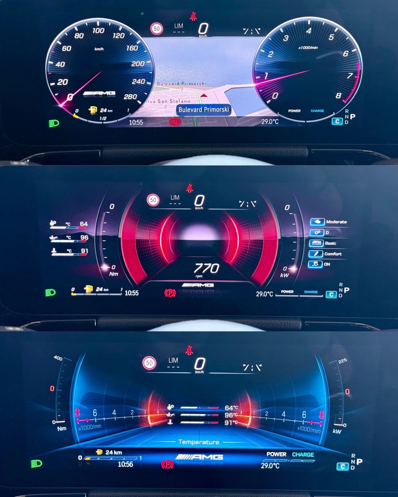 Mercedes-Benz GLA 45 AMG 35 AMG* Full* Подгрев* Burmester* ЛИЗИНГ , снимка 11 - Автомобили и джипове - 55441104