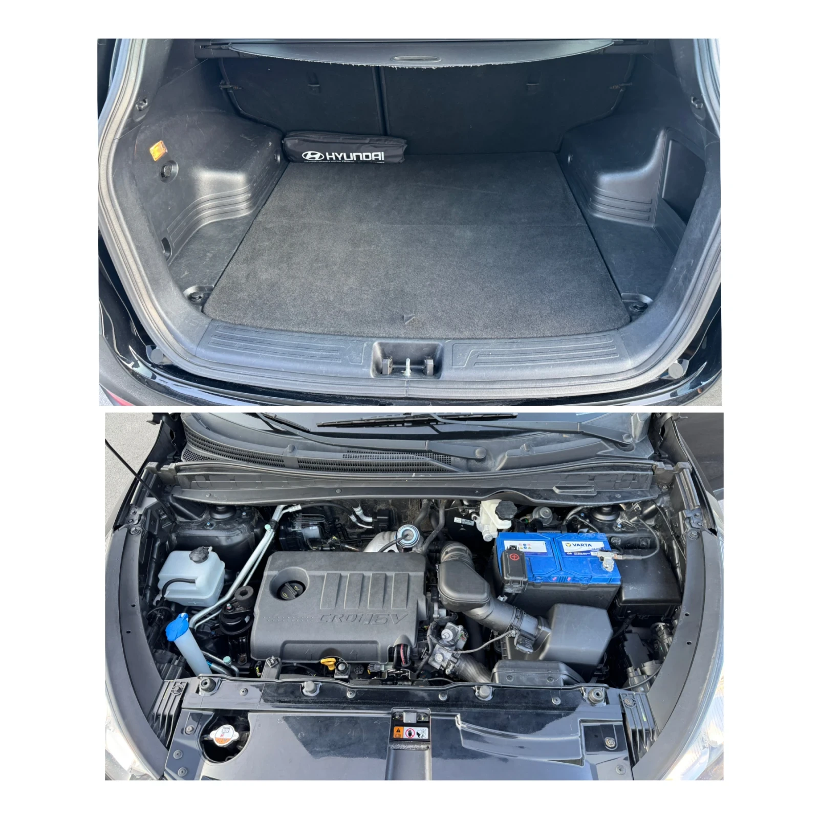 Hyundai IX35 1.7 CRDi 116k.c. * Подгрев * Кожа * Bluetooth/AUX, снимка 16 - Автомобили и джипове - 55504017