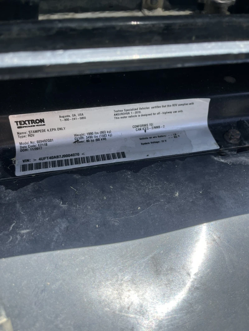 Arctic Cat Wildcat Arctic Cat TEXTRON off road Stampede, снимка 8 - Мотоциклети и мототехника - 50360696