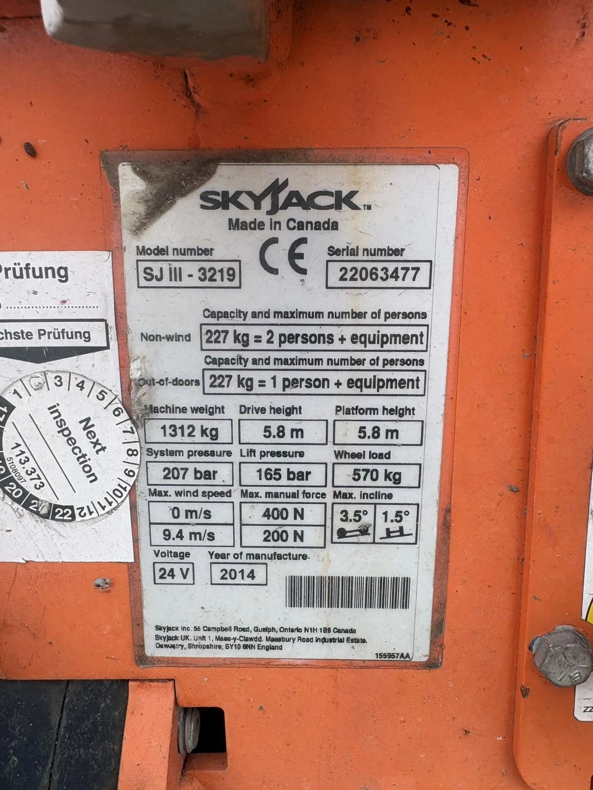 ��������� Skyjack SJ III 3219 | Mobile.bg � ����������� 6