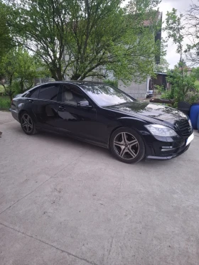 Mercedes-Benz S 550 Перфектен s550 Long бензин газ, снимка 1