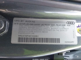 Audi A3 1.8L I-4 DI, DOHC, VVT, TURBO, 170HP Front Wheel - 16400 лв. / 8385.19 € - 55714733 14