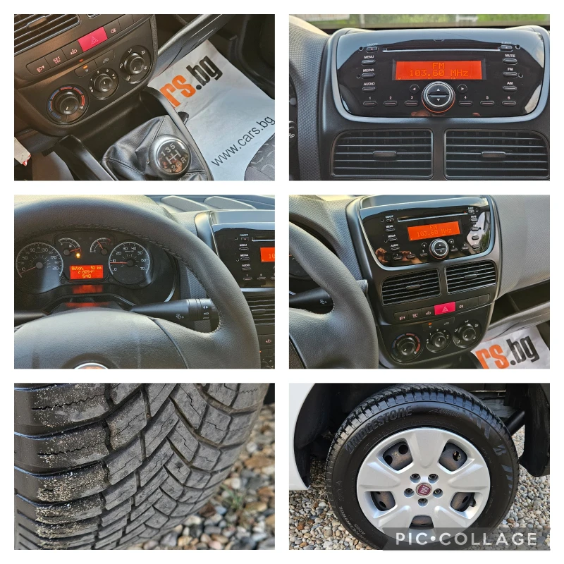 Fiat Doblo 1, 3М-JET* 2013г* КЛИМАТИК* ПЕРФЕКТНА* ТОП СЪСТОЯН, снимка 14 - Автомобили и джипове - 50872198