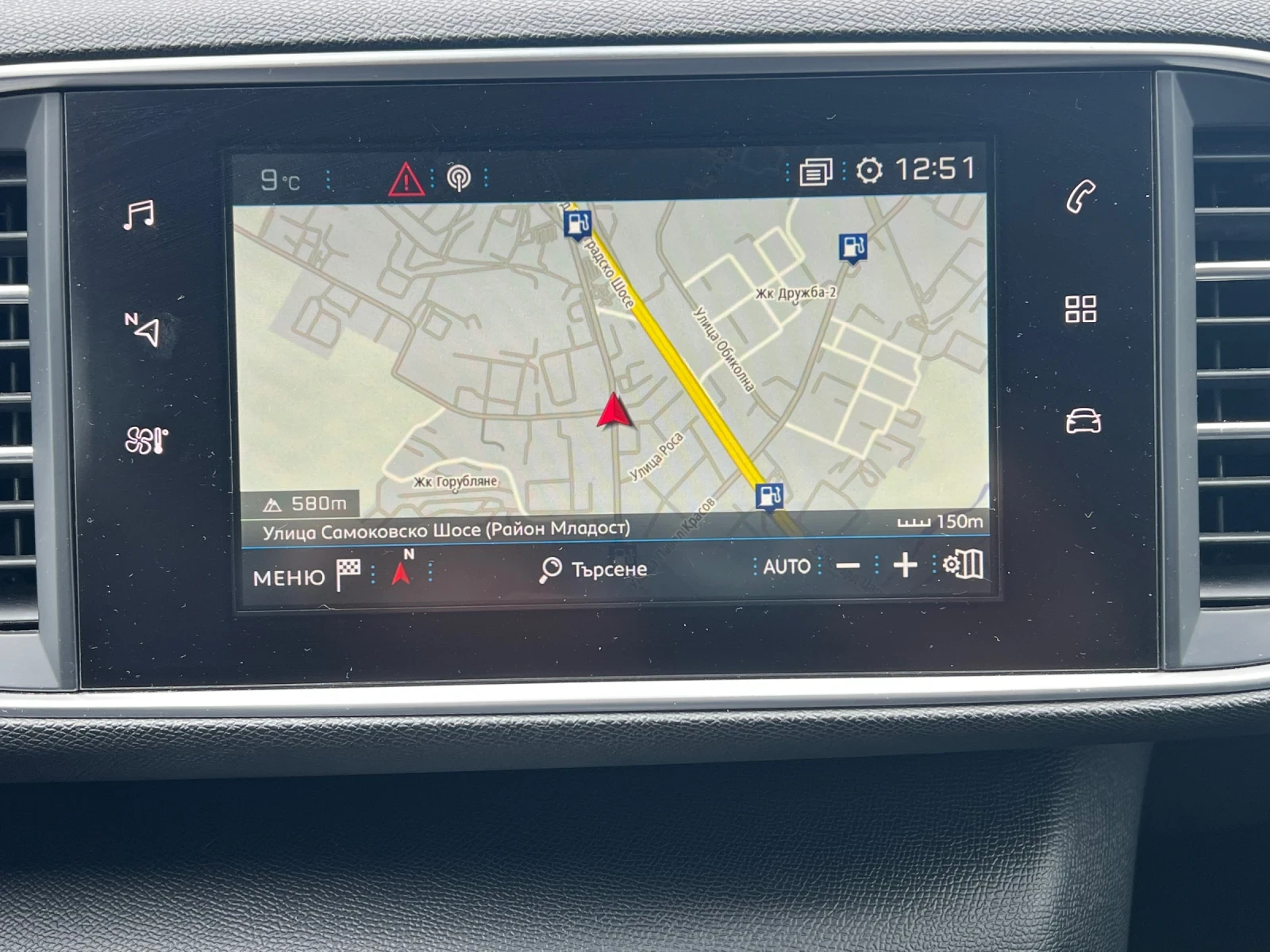 Peugeot 308 1.6 Bluehdi FACELIFT , снимка 15 - Автомобили и джипове - 54165294