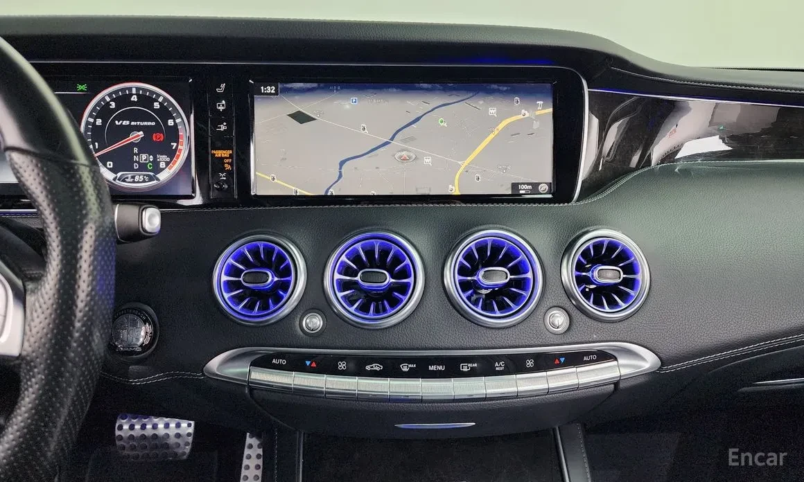 Mercedes-Benz S 63 AMG COUPE * BURMESTER* 360* ���������* LANE ASSIST | Mobile.bg � ����������� 11