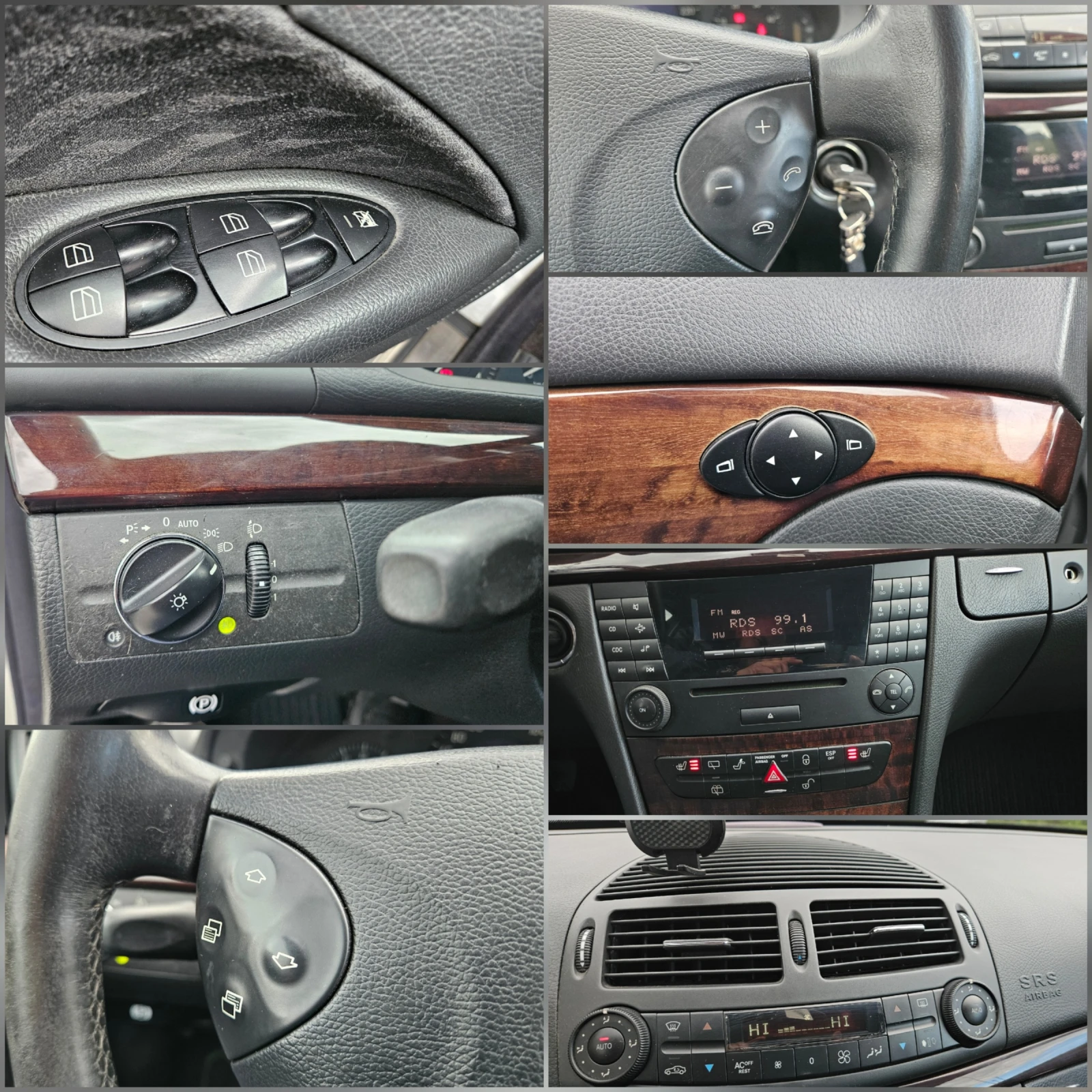 Mercedes-Benz E 220 2.2 Cdi Klimatronik/6skorosti, снимка 15 - Автомобили и джипове - 54443832