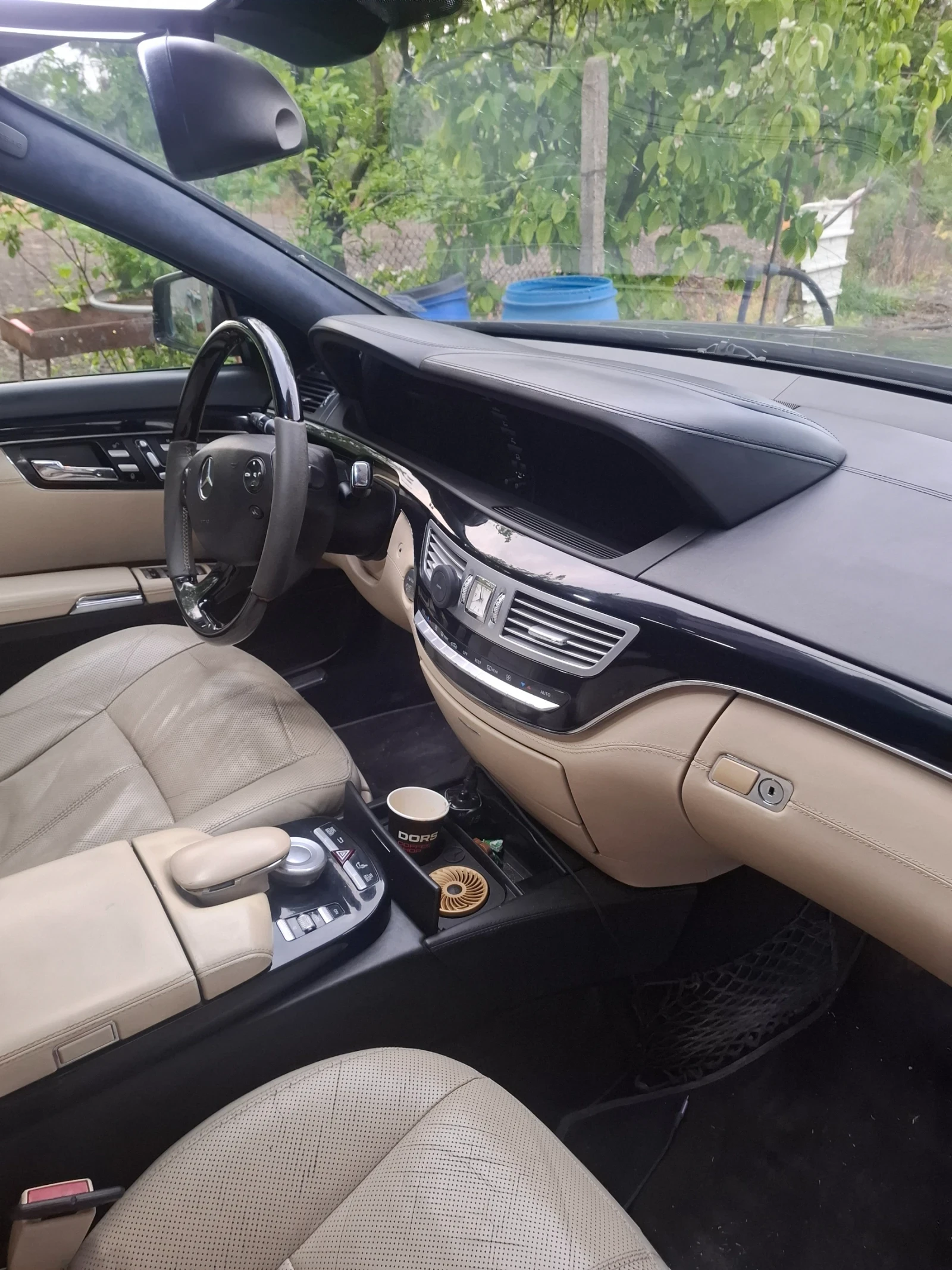 Mercedes-Benz S 550 Перфектен s550 Long бензин газ, снимка 5 - Автомобили и джипове - 54487117