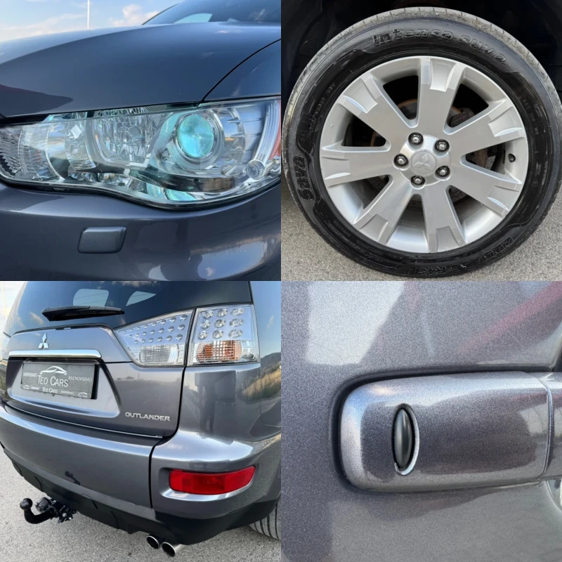 Mitsubishi Outlander 2.2 DID / FULL / 4X4 / AVTOMAT / KOJA / NAVI / 5+ , снимка 17 - Автомобили и джипове - 51704044
