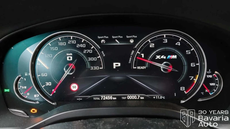 BMW X4 M Competition Sportautomatic, снимка 9 - Автомобили и джипове - 53287976