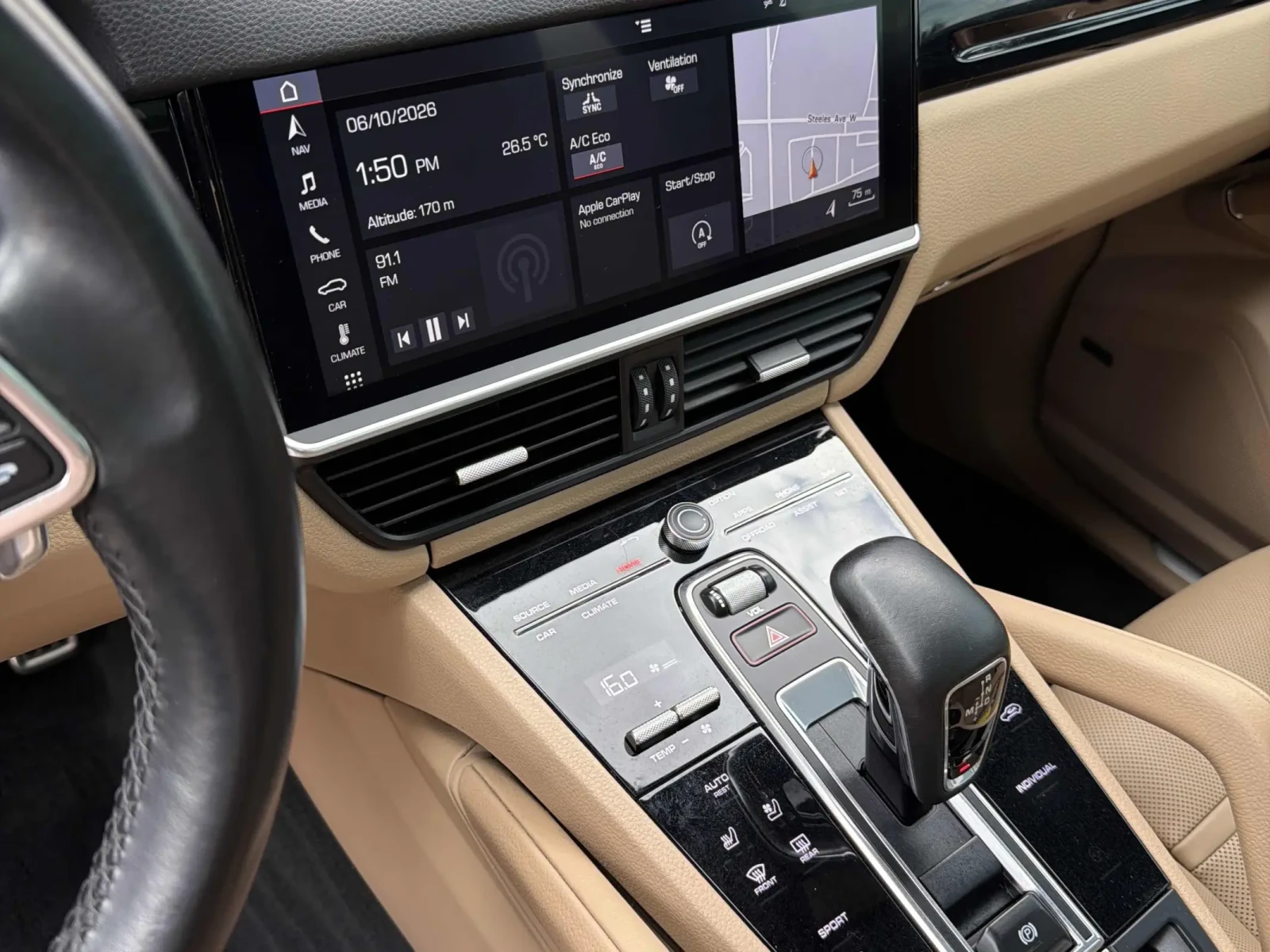 Porsche Cayenne S * Head Up; Soft close* , снимка 9 - Автомобили и джипове - 54866358