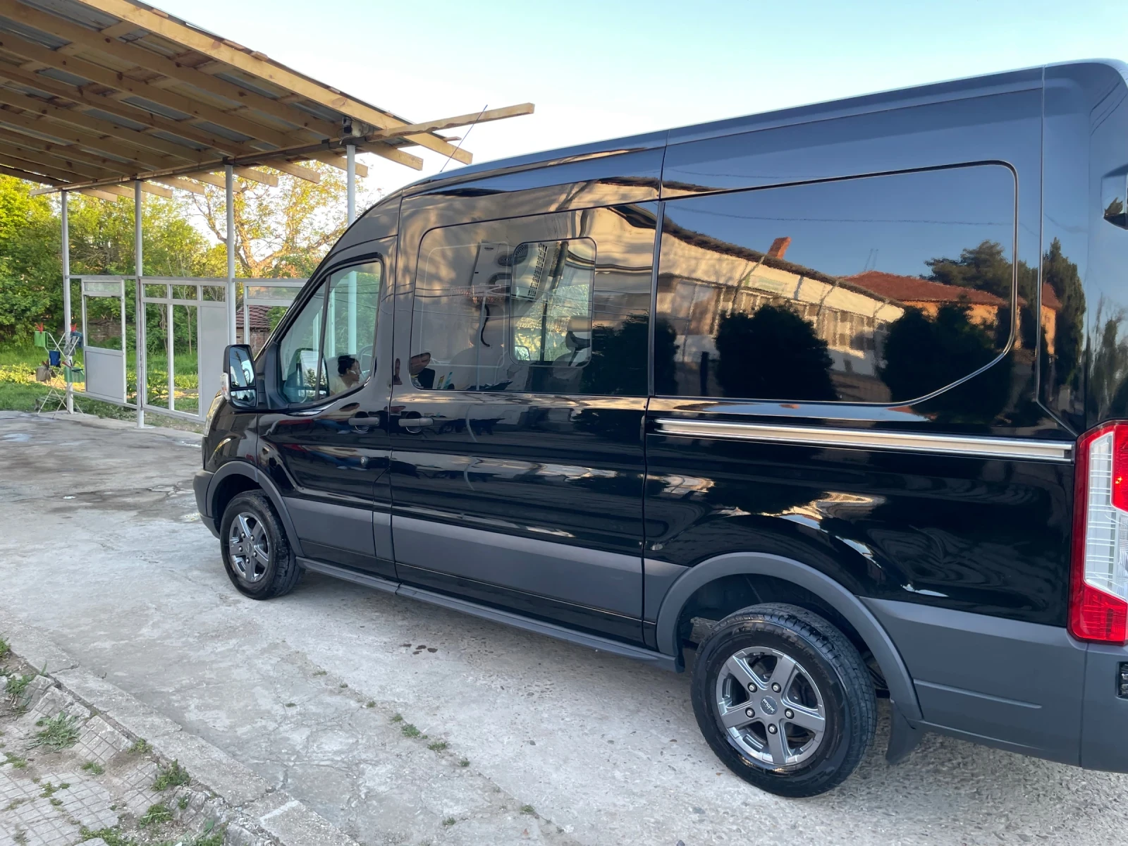Ford Transit Black!! Ford Tranzit 131hp 4+ 1 top full !! Extri! - изображение 4