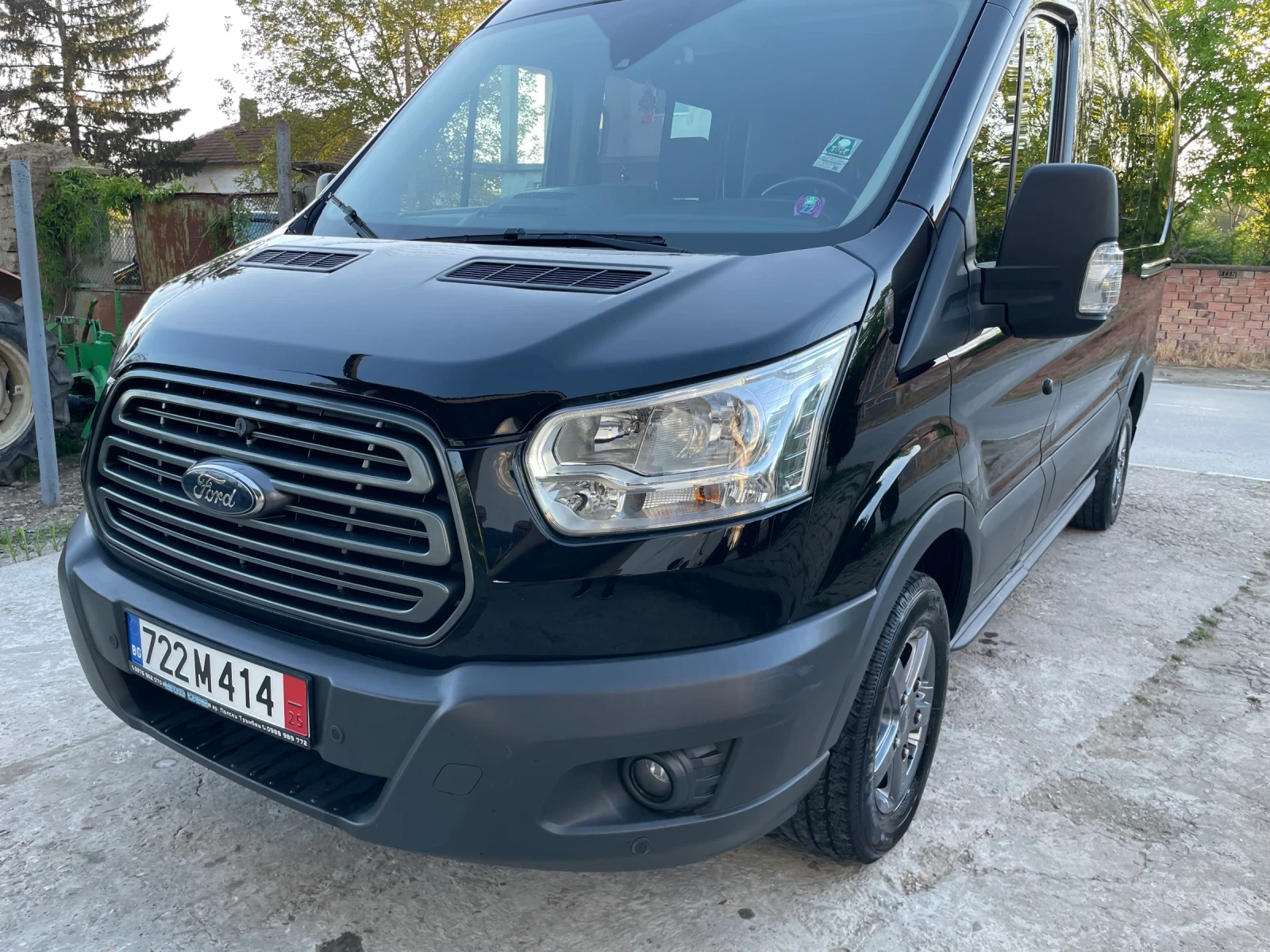 Ford Transit Black!! Ford Tranzit 131hp 4+ 1 top full !! Extri! - изображение 5