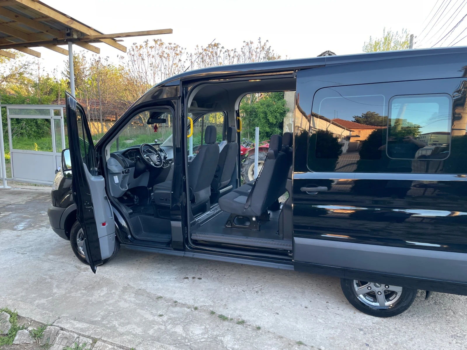 Ford Transit Black!! Ford Tranzit 131hp 4+ 1 top full !! Extri! - изображение 6