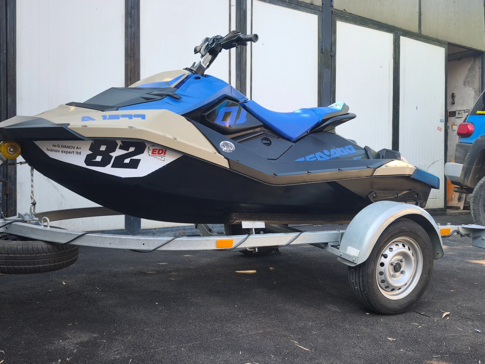 Джет Bombardier Sea Doo Spark trixx , снимка 9 - Воден транспорт - 55767353