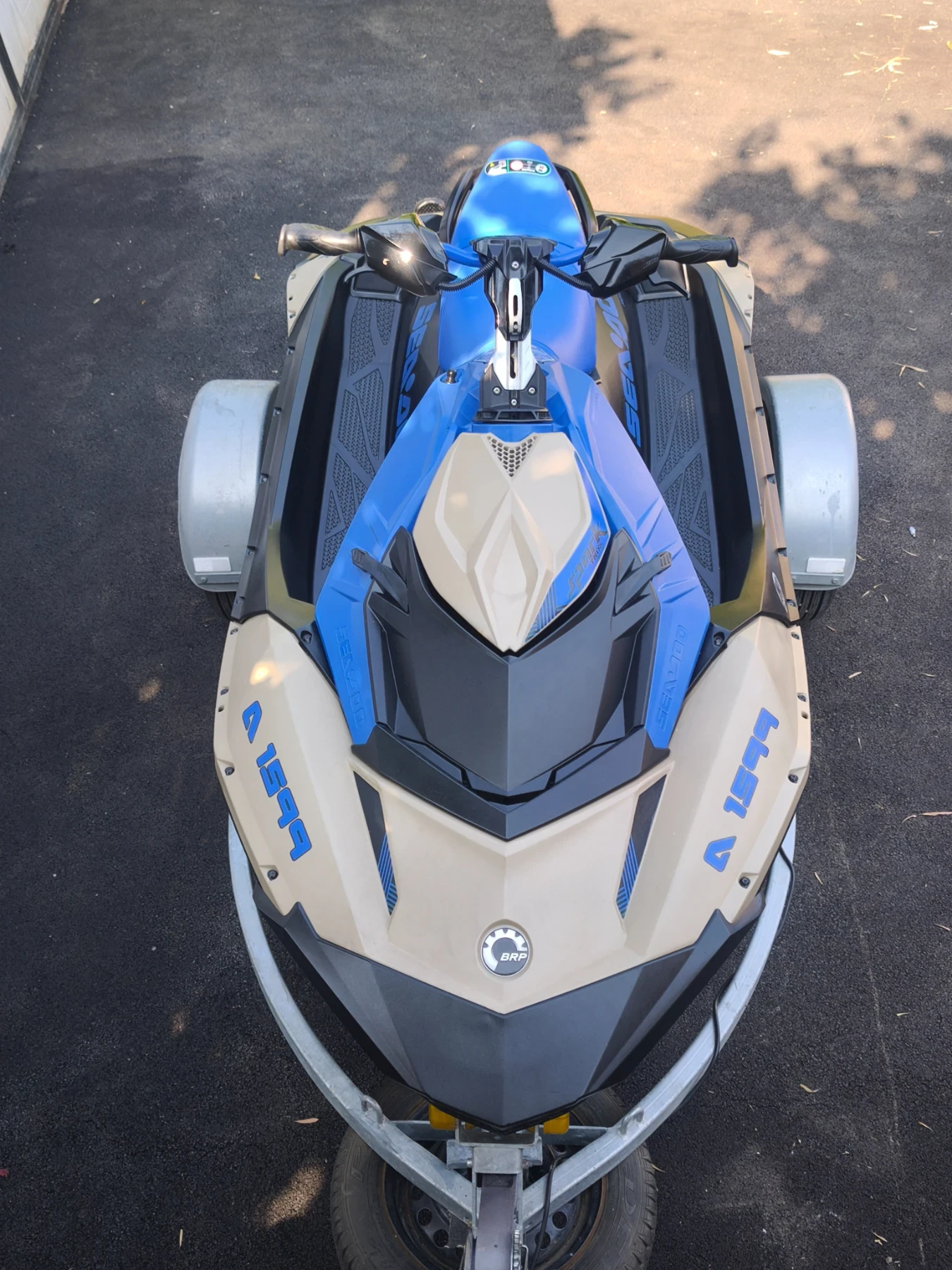 Джет Bombardier Sea Doo Spark trixx , снимка 3 - Воден транспорт - 55767353