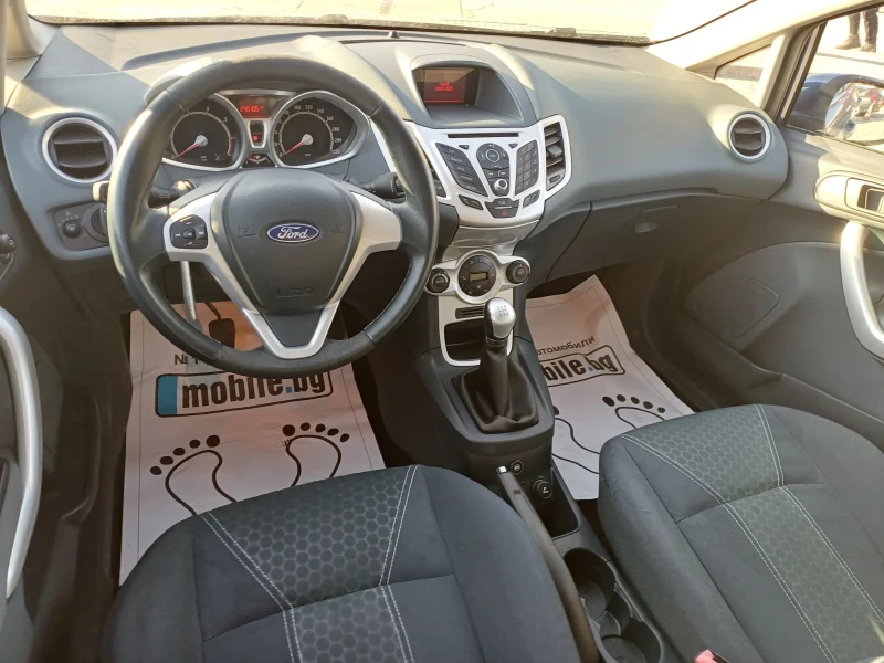 Ford Fiesta 1.4 бензин ГАЗ BRC 2010г Италия , снимка 10 - Автомобили и джипове - 48630785