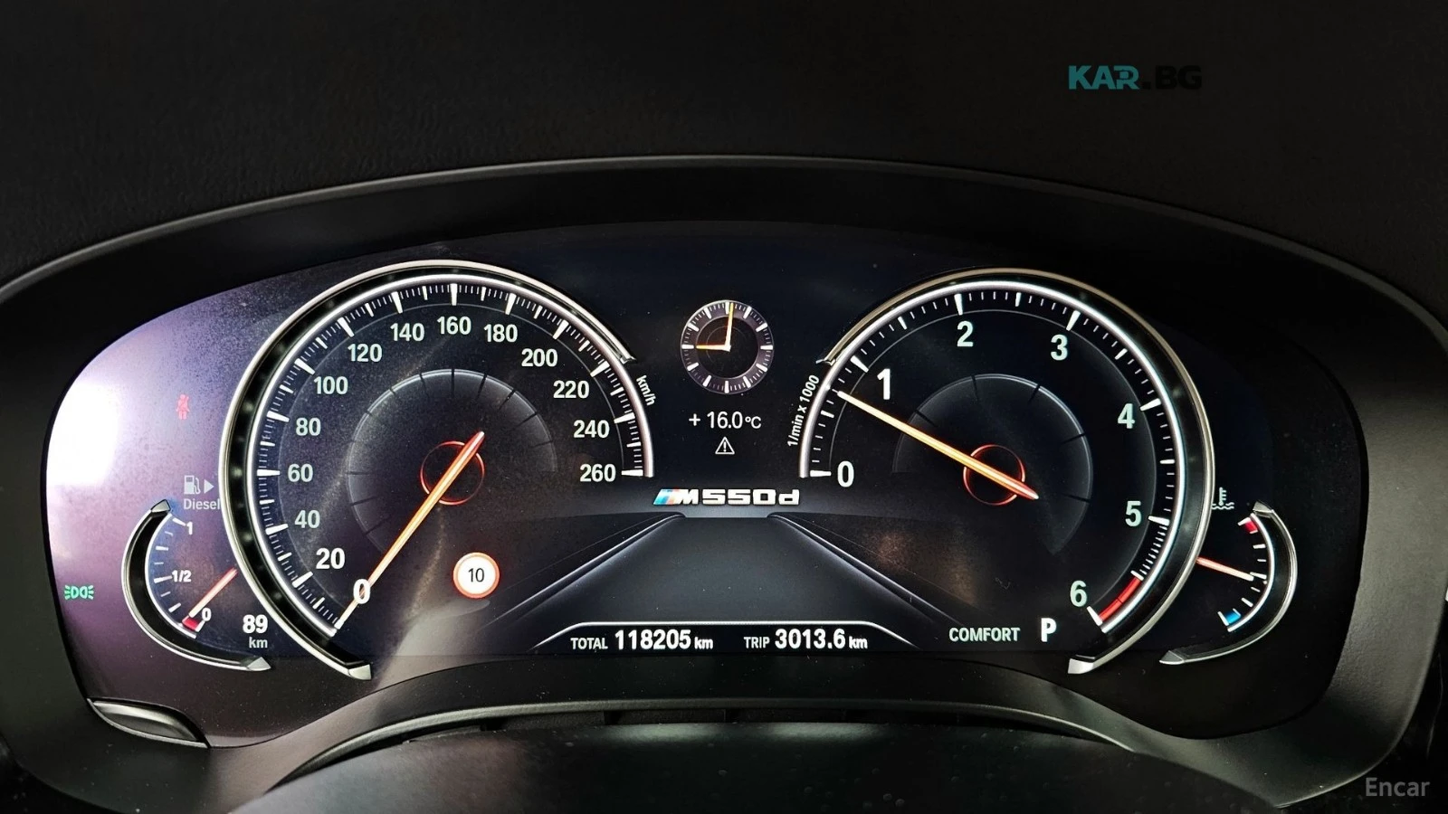 BMW 550 d / M PKG / XDRIVE / DISTRONIC / BOWERS / ОБДУХ , снимка 10 - Автомобили и джипове - 54766230