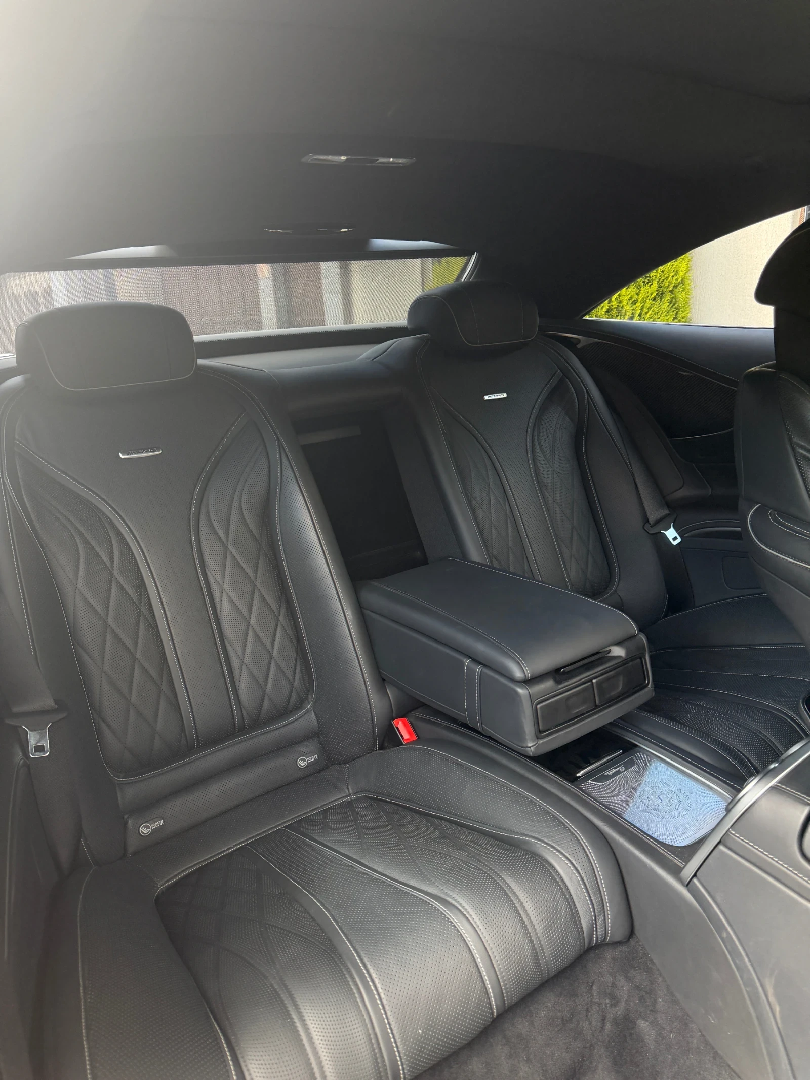 Mercedes-Benz S 63 AMG COUPE /SWAROWSKI/CARBONCERAMIC/FULLEXTRAS, снимка 15 - Автомобили и джипове - 54963918