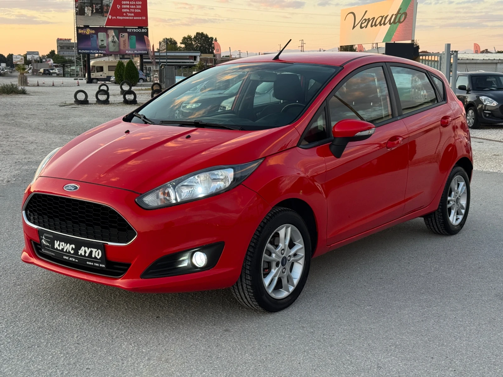 Ford Fiesta 1.4* 97hp* ФАБРИЧНА ГАЗ* BRC* TITANIUM* LED PACK* 