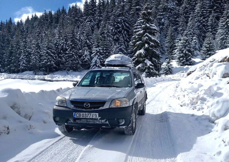 Mazda Tribute 2.0 бензин/газ - топ състояние, напълно обслужен
