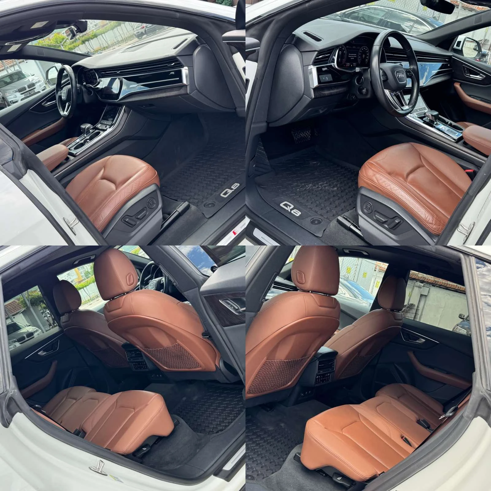 Audi Q8 55TFSI* S-LINE* BLACK OPTICS* BANG&OLUFSEN* 360, снимка 11 - Автомобили и джипове - 55559251