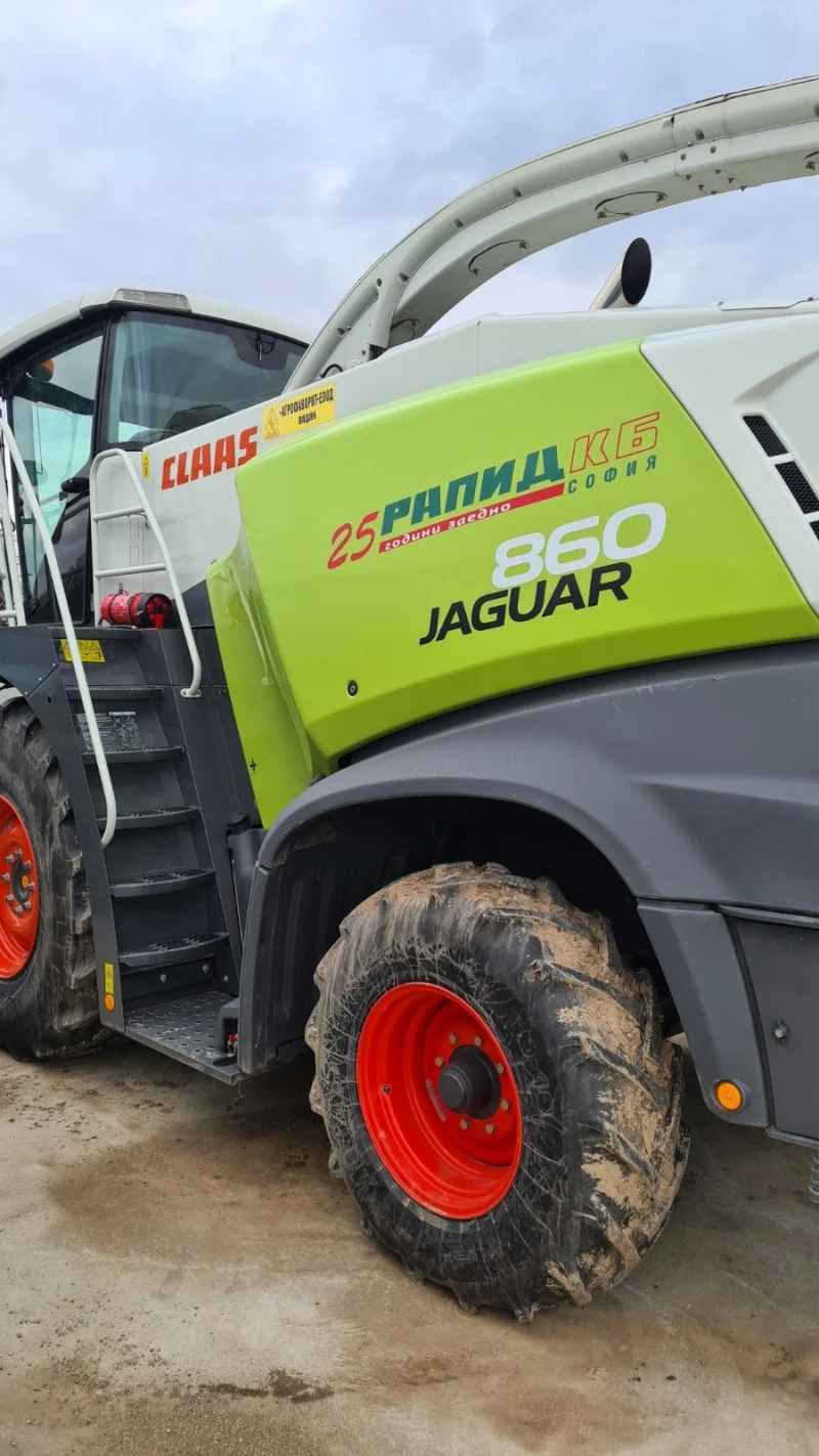 Комбайн Claas Jaguar 860, снимка 1 - Селскостопанска техника - 40152403