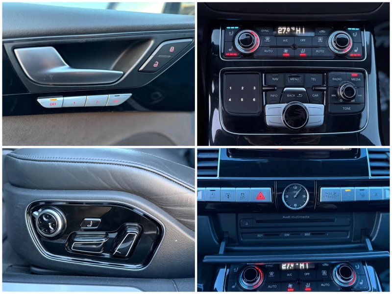 Audi A8 3.0TDI= QUATTRO= FACE= DISTRONIC= HUD= SOFT CLOSE=, снимка 17 - Автомобили и джипове - 52817438
